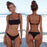 Bikini Solid Swimwear Women