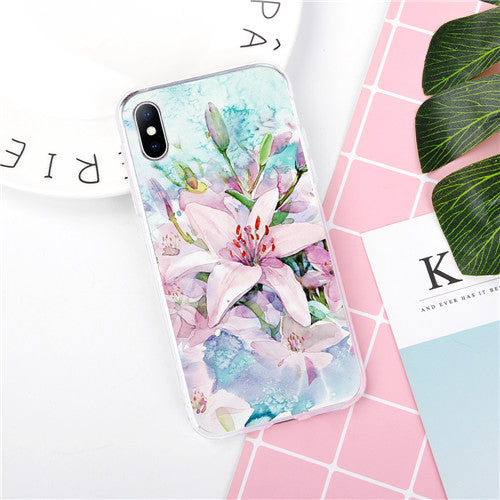 Flower Silicone Phone Case