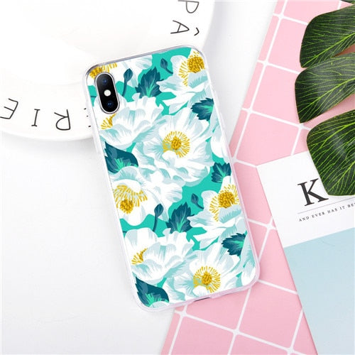 Flower Silicone Phone Case